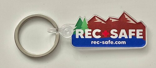 RecSafe Logo Keychain